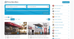 Desktop Screenshot of firmebaiamare.ro
